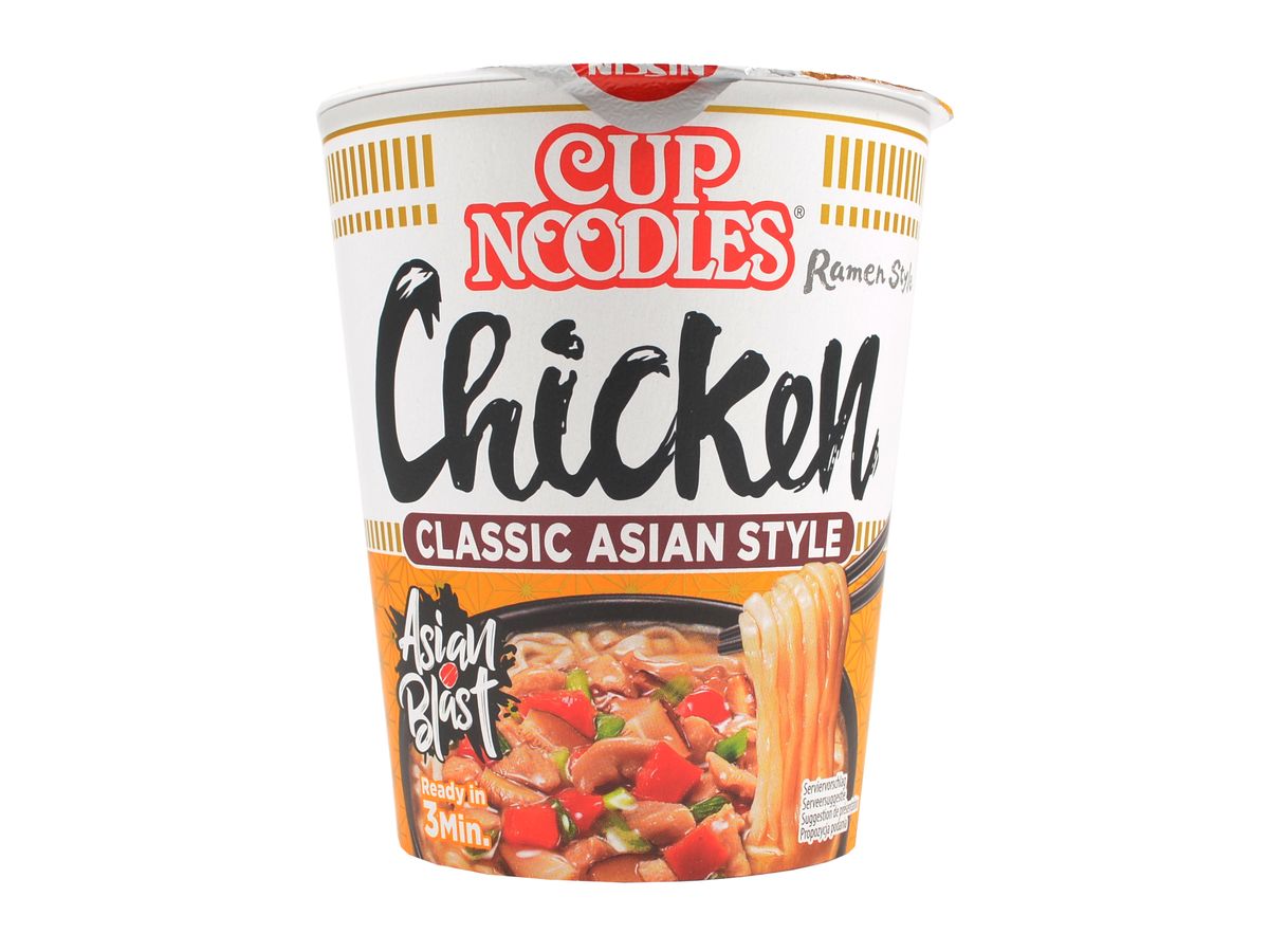 Nissin Cup Noodles Kuřecí polévka, 63 g