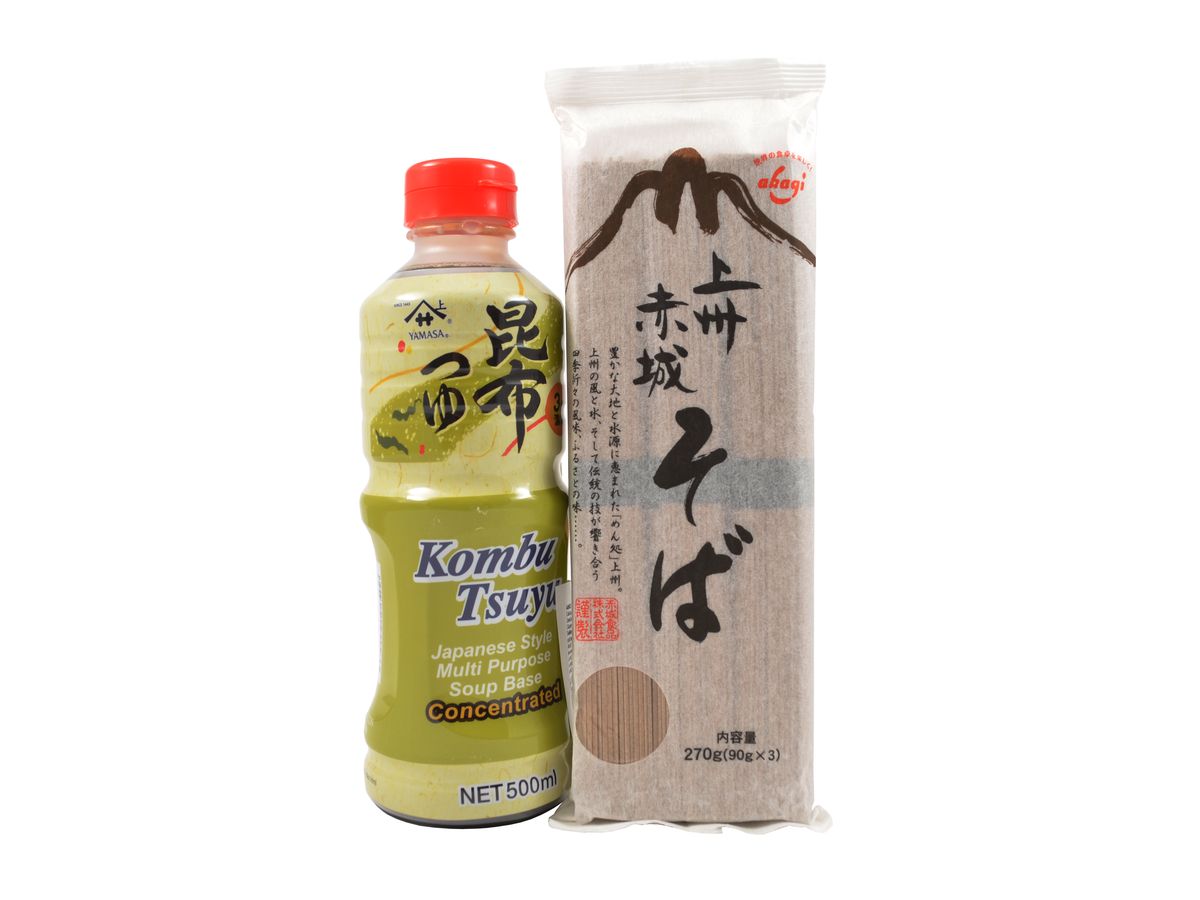 Set Soba nudle 270 g + Tsuyu omáčka 500 ml