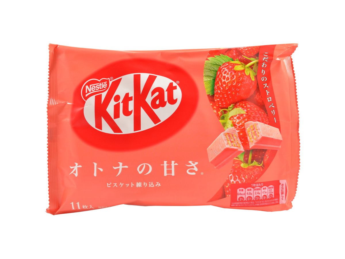 KitKat Mini Strawberry, 124,6 g