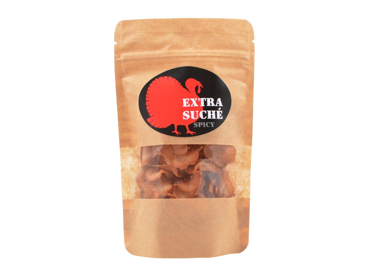 Extra suché krůtí maso spicy, 25 g