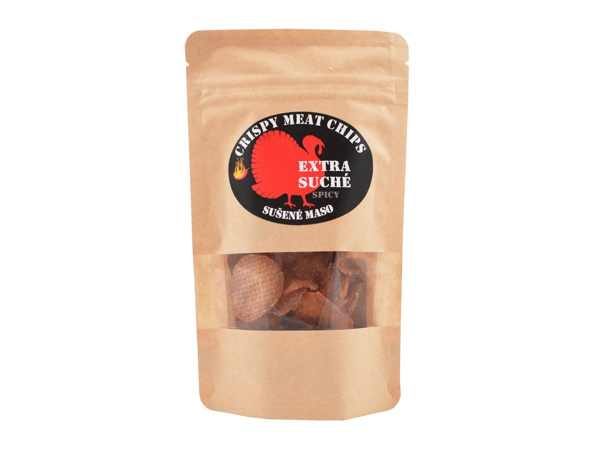 Extra suché krůtí maso spicy chilli, 25 g