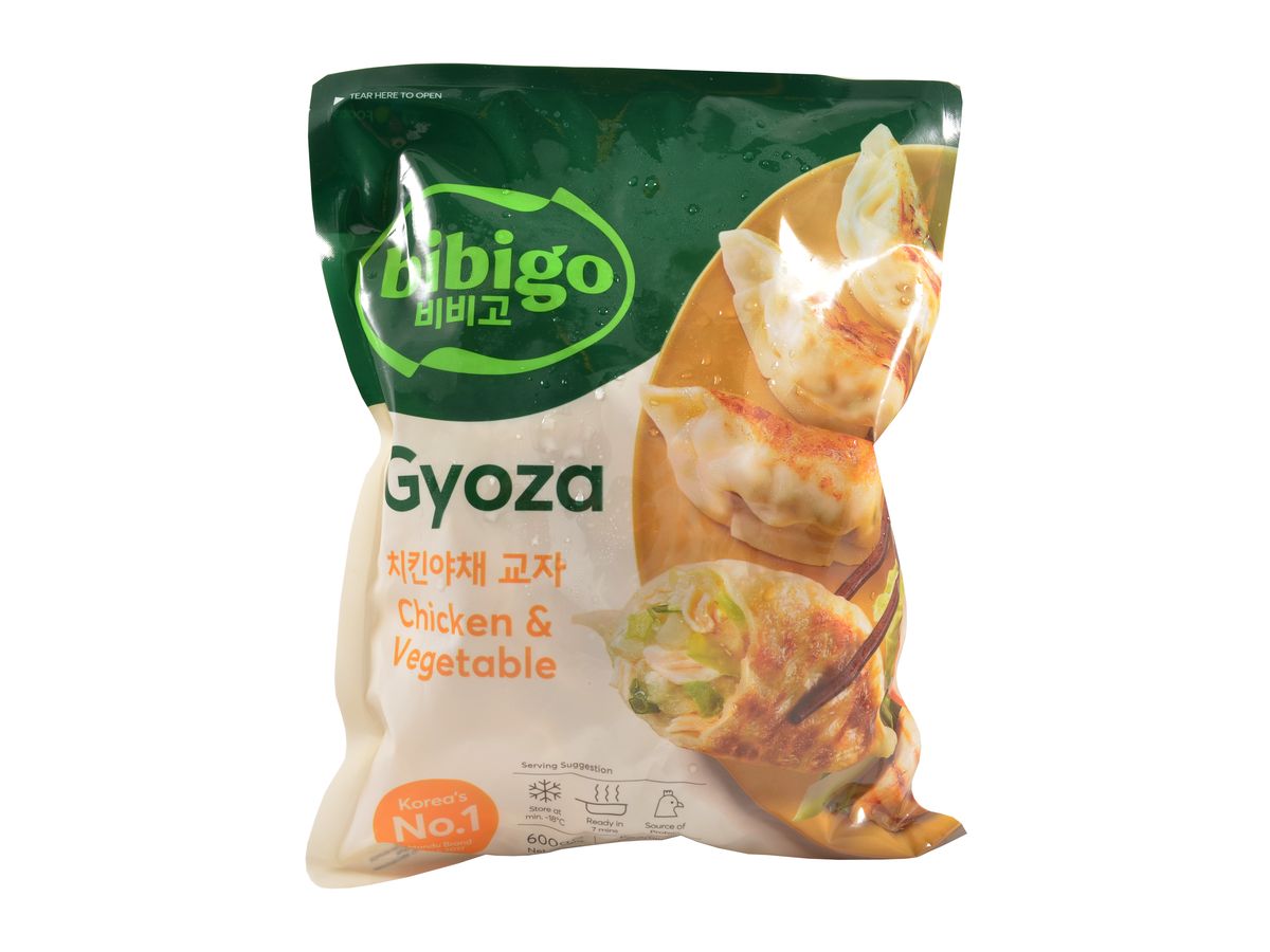 Bibigo Gyoza Knedlíčky plněné kuřecím masem, 600 g