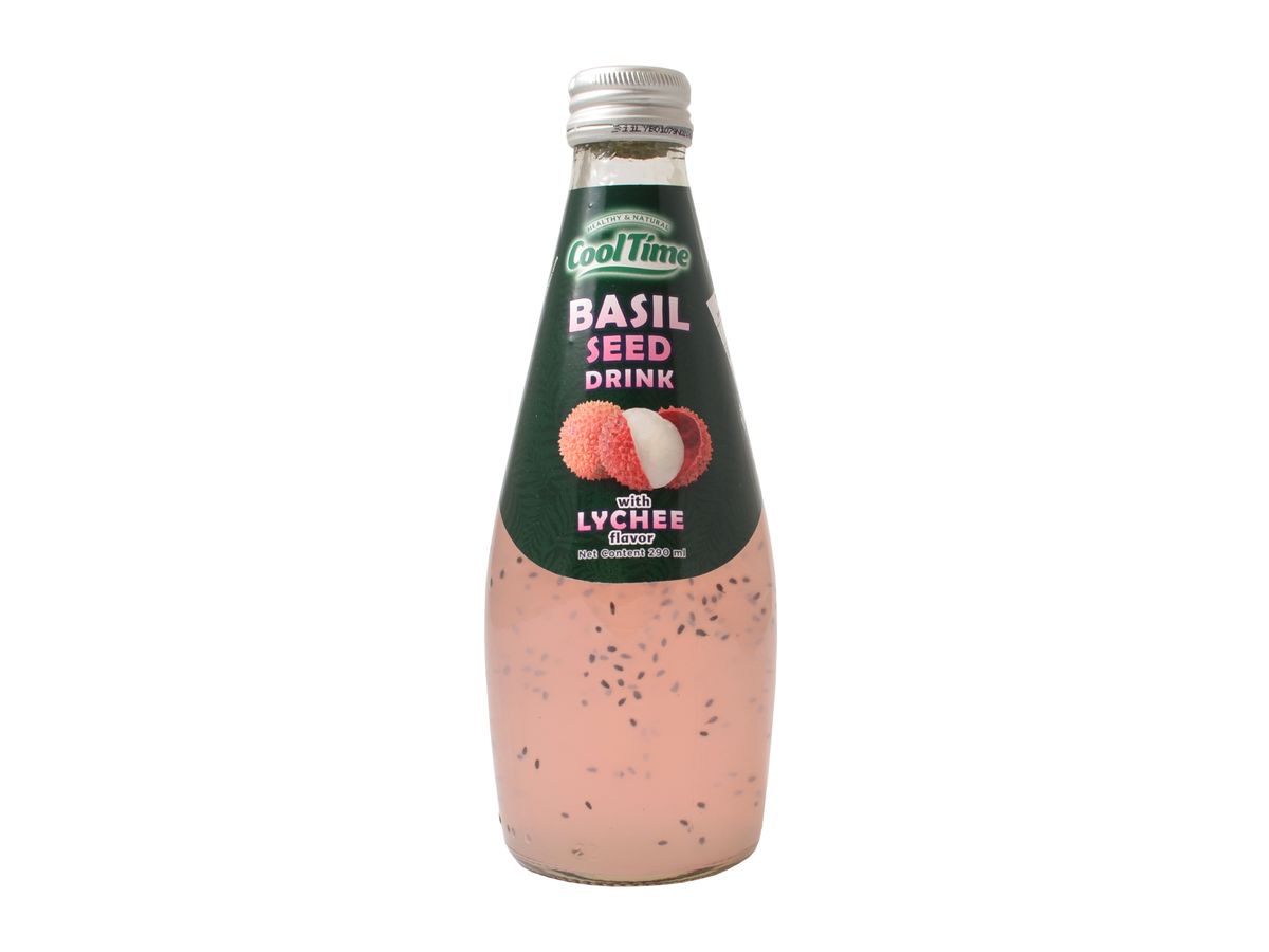 Cool Time Basil seed drink liči, 290 ml
