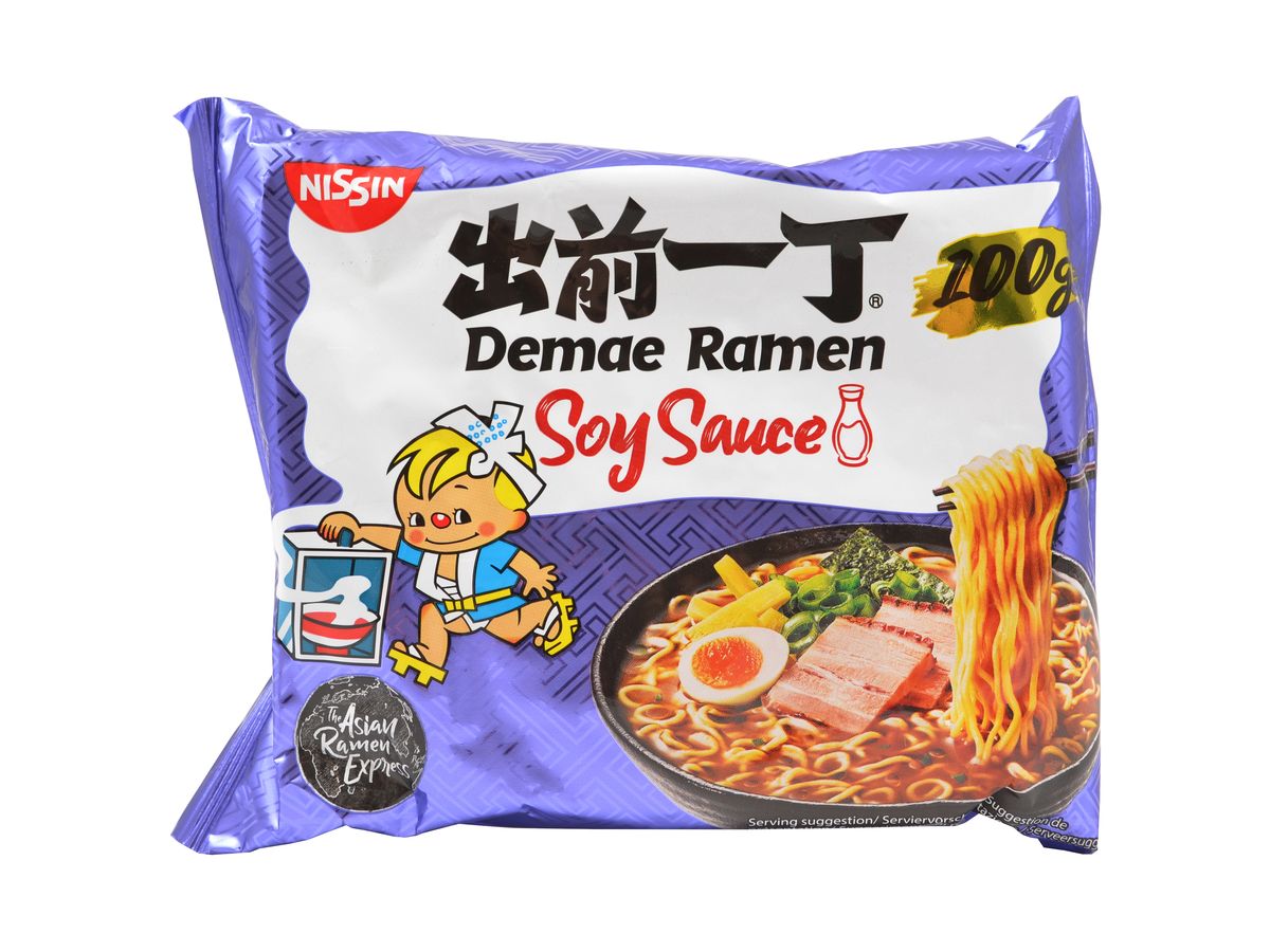 Nissin Polévka Ramen Soy sauce, 100 g