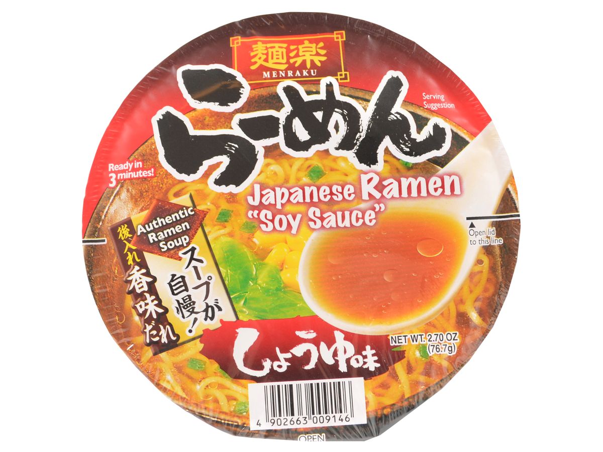 Menraku Ramen soy sauce, 76,7 g